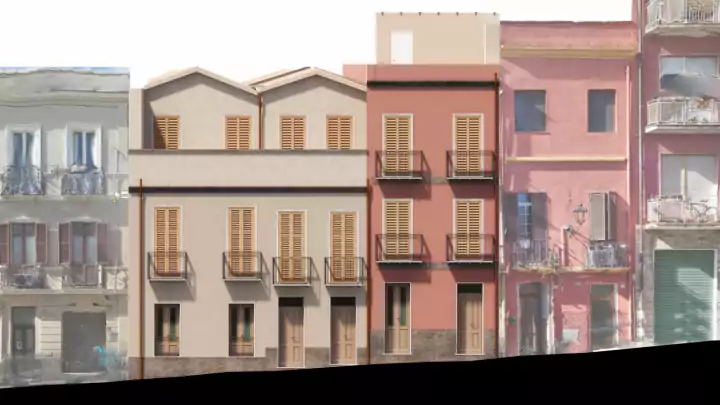 Facciata Residenza Stampace